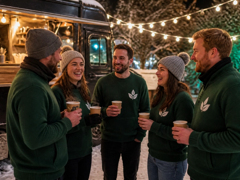 Custom logo sweater – When to order custom logo sweaters