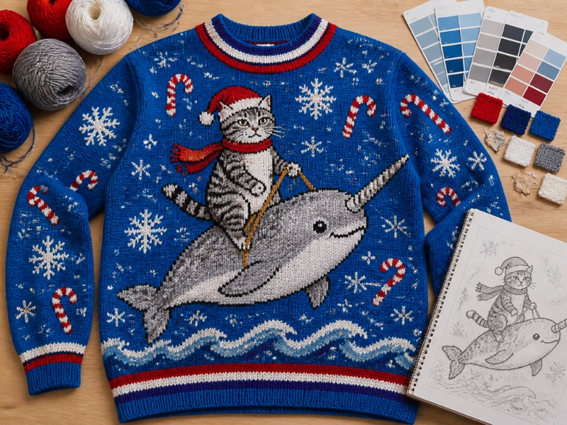 Create your own christmas sweater – Ideas to create your own Christmas sweater