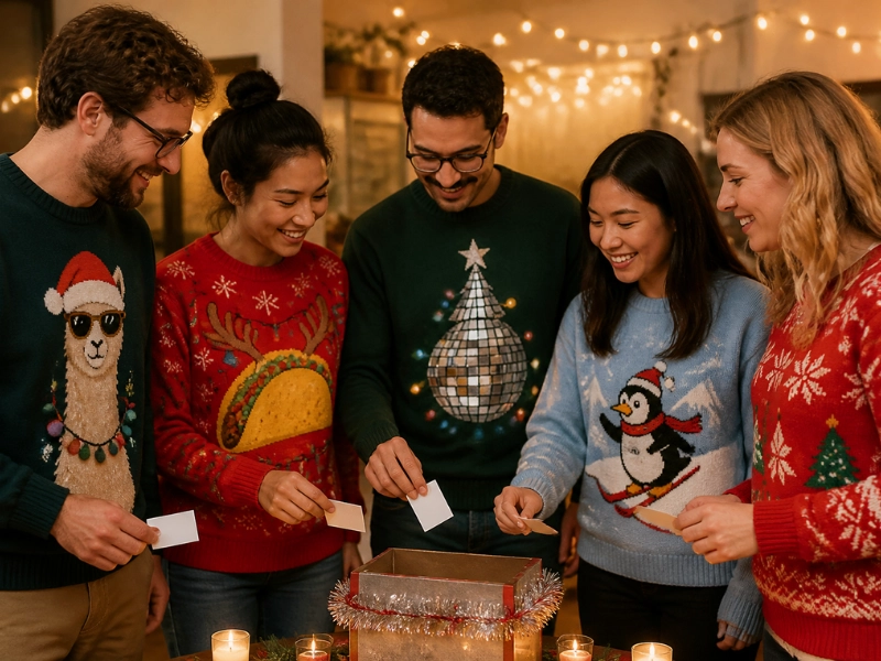 Create your own christmas sweater – Create your own Christmas sweater as a gift