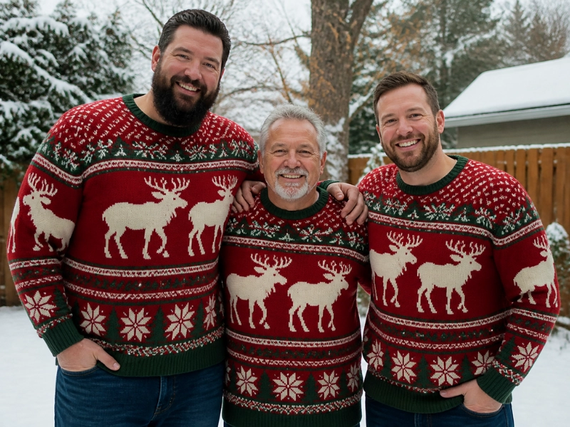 Mens christmas sweater – How to personalize a mens Christmas sweater